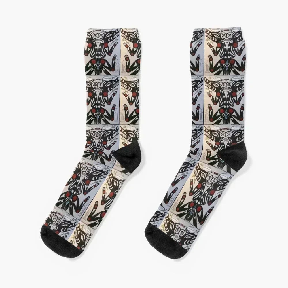 

wolf dancer Socks hiphop halloween christmass gift Socks Men Women's New year's sports stockings Lots Woman Socks Men's