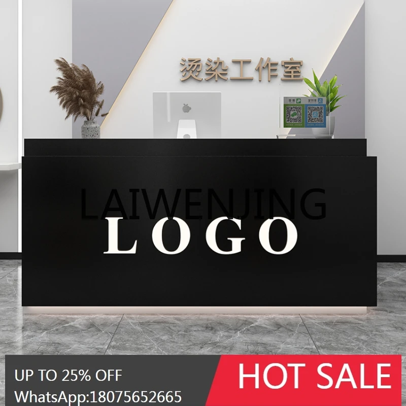 LYY  Barber Shop Cashier Small Counter Modern Minimalist Beauty Salon