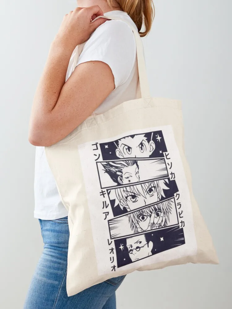 

Anime Faces Tote Bag custom tote bag Eco bag Women's beach bags tote