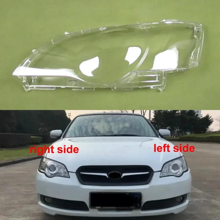 For Subaru Legacy 2003 2004 2005 Car Accessories Headlight Lens Cover Transparent Lampshade Headlamp Shell Plexiglass