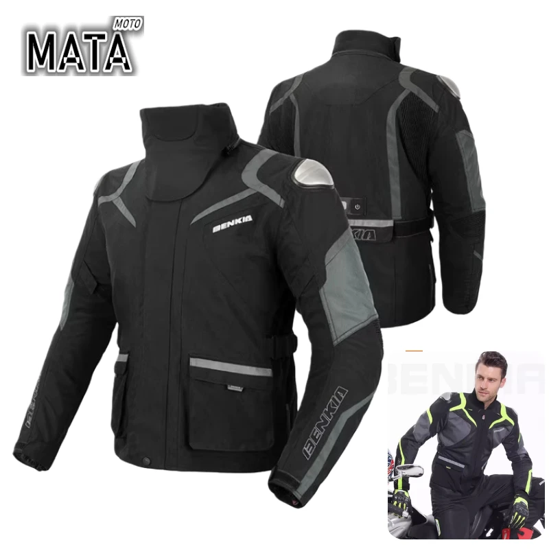 

Мотоциклетная куртка, брюки, водонепроницаемые, ветрозащитные, теплые, велосипедные куртки для мотокросса, мужские и женские мотоциклетные пальто, внедорожная Chaqueta