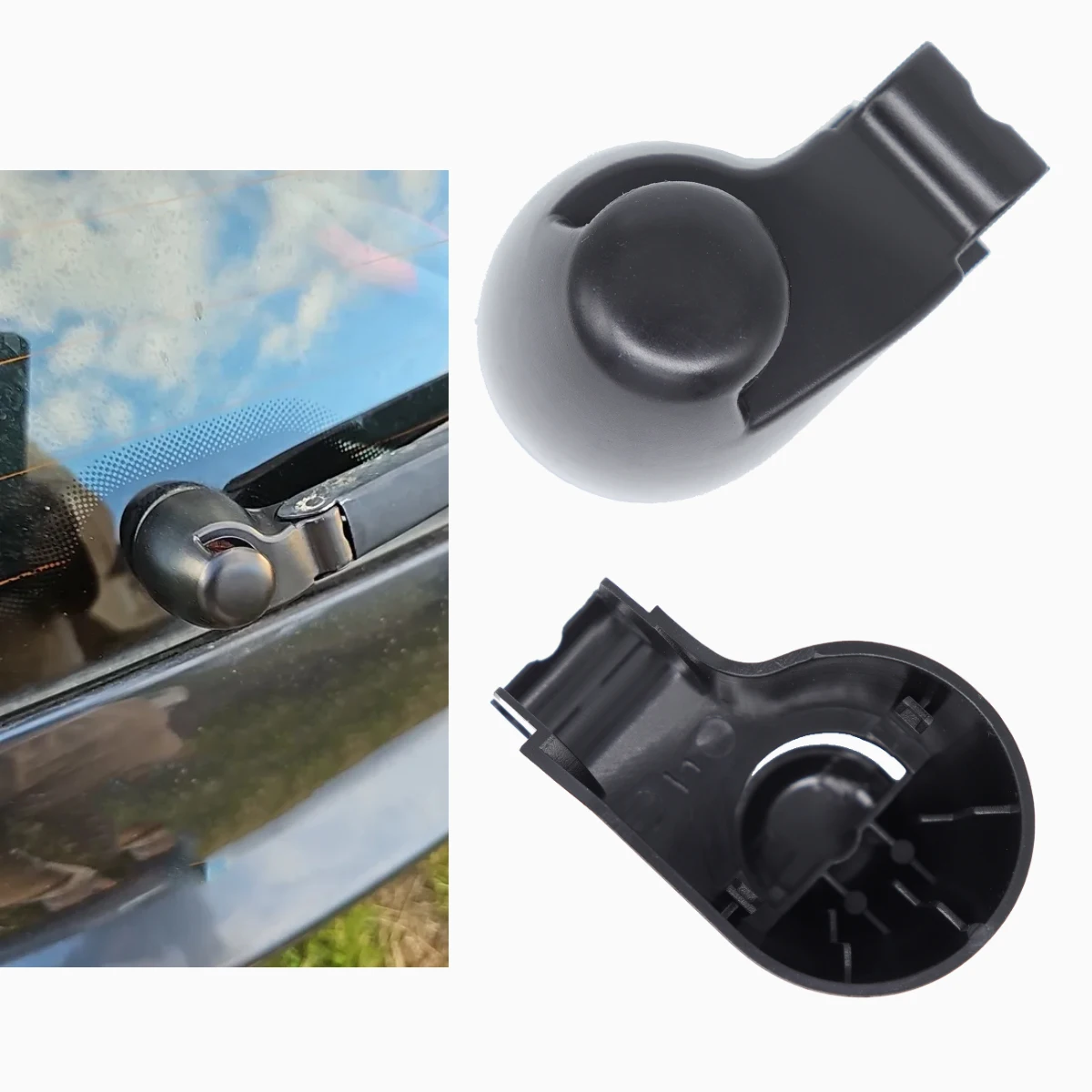 

Rear Windscreen Wiper Arm Rocker Bolt Cover Cap Washer Jet Nozzle for VW Golf 4 MK4 1J1 1997-2006 Jetta Accessories Parts kit