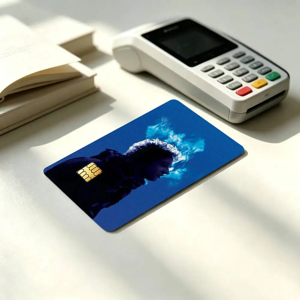R-Retro Rock G-Gustavo Cerati Credit Card HD Stickers Small Chip Waterproof Sticker Game Card Decal