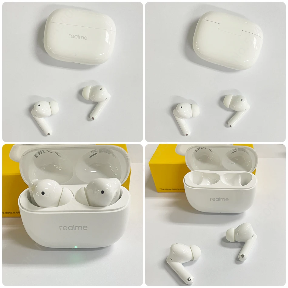 Global Version realme Buds T310 True Wireless Earphone 46dB Active Noise Cancelling TWS Earphone 40 Hours For realme 13 PRO