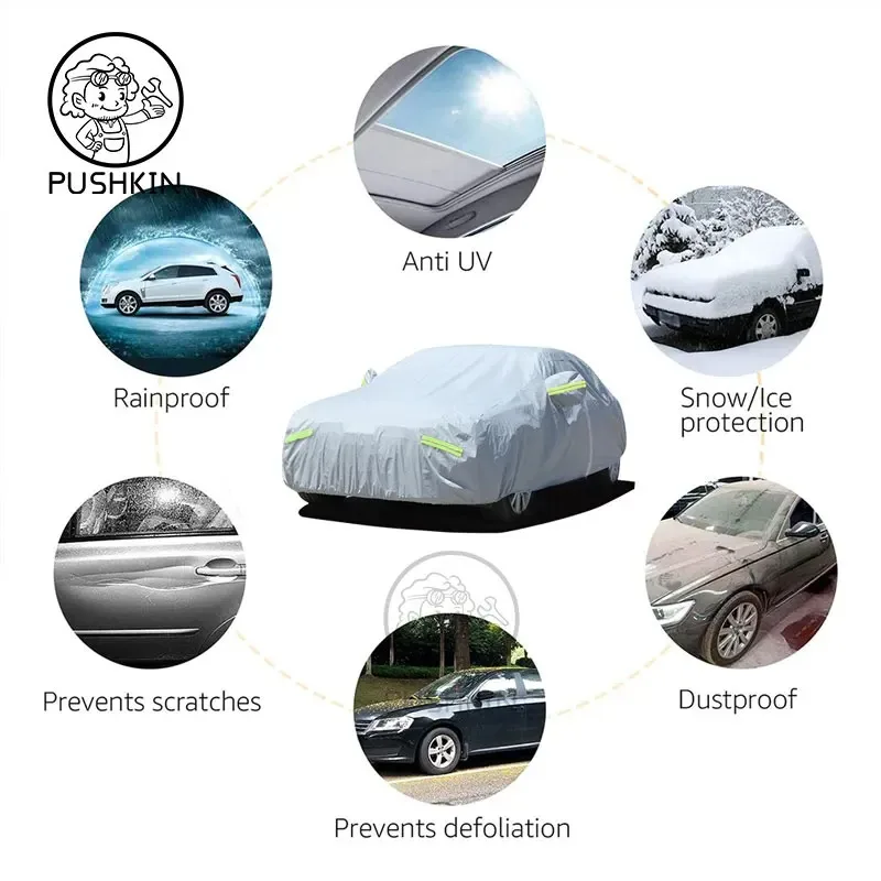 For BYD KING DMI BYD Chazor BYD Chaser 05 2024 Full Car Covers Snow Cover Sunshade Waterproof Dustproof Exterior Accessories