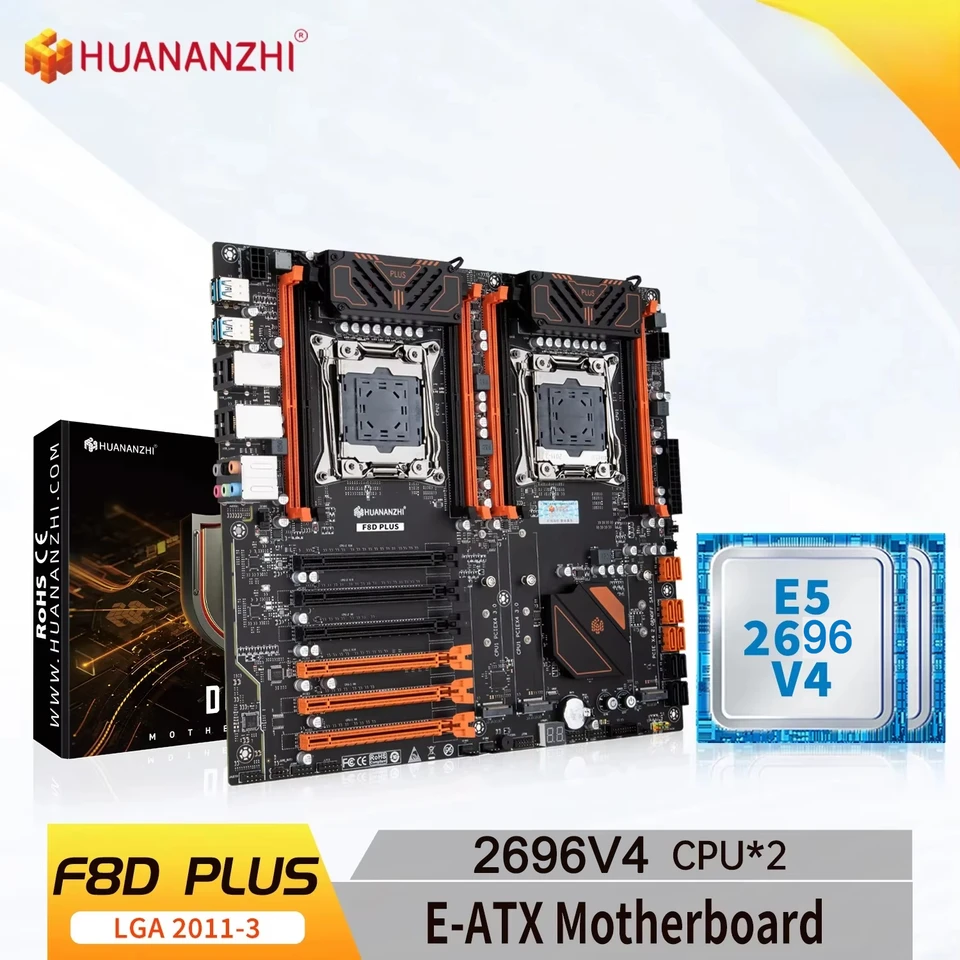 HUANANZHI X99 F8D PLUS LGA 2011-3 XEON X99 Motherboard with Intel