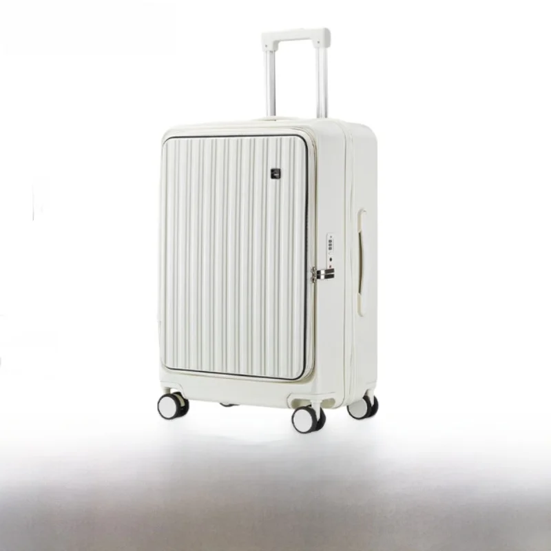 Faionable multifunctionele Lage Carry-On Wheel Spinner Front Opening Cover Trekstang Universele wielreiskoffer