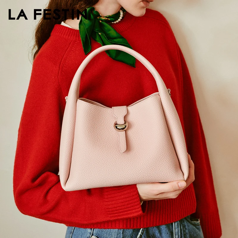 LA FESTIN Original 2024 New Handbag Woman Luxury Designer Bags Large Capacity Casual Shoulder Bag Fashion Cross Body Bag