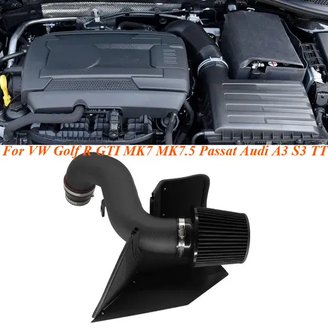 폭스바겐 골프 R GTI MK7 MK7.5 파사트 아우디 A3 S3 TT 시트 레온 스코다 카록 옥타비아 EA888 Gen3 1.8 2.0 TSI용 냉각 공기 흡입구 파이프 키트