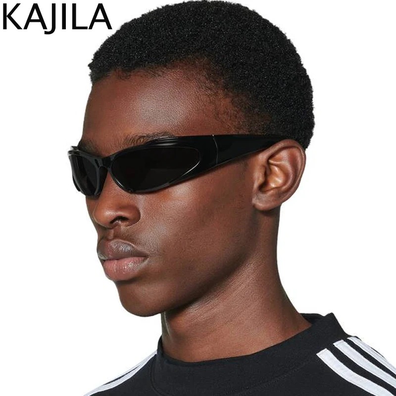 Y2K Sport Punk Sonnenbrille Frauen Männer 2025 Neue Luxus Marke Mode Retro 2000 der Brillen Vintage Steampunk Sonnenbrille Shades UV400 – Detail 1
