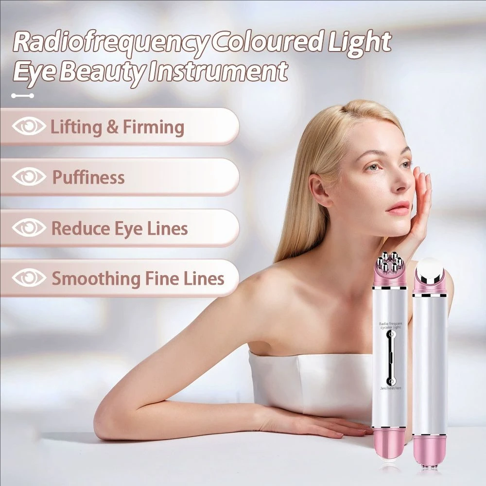 Multifunctionele Oog Massager Trillingen LED Foton Therapie EMS Verjonging Huid Gezicht Machine Lifting Anti-rimpel Schoonheid Apparaat