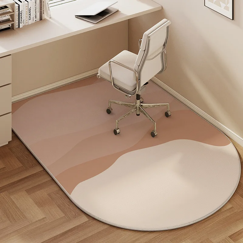 VIKAMA Nordic Minimalist Bedroom Carpet - Dirt-Resistant And Easy To Clean. Study Computer Chair, Dressing Table Home Decoration