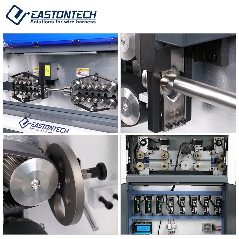 EW-05A Automatic Multicore Cable Wire Stripper Machine 35mm2 Cable Manufacturing Equipment Wire Cutting Stripping Machine