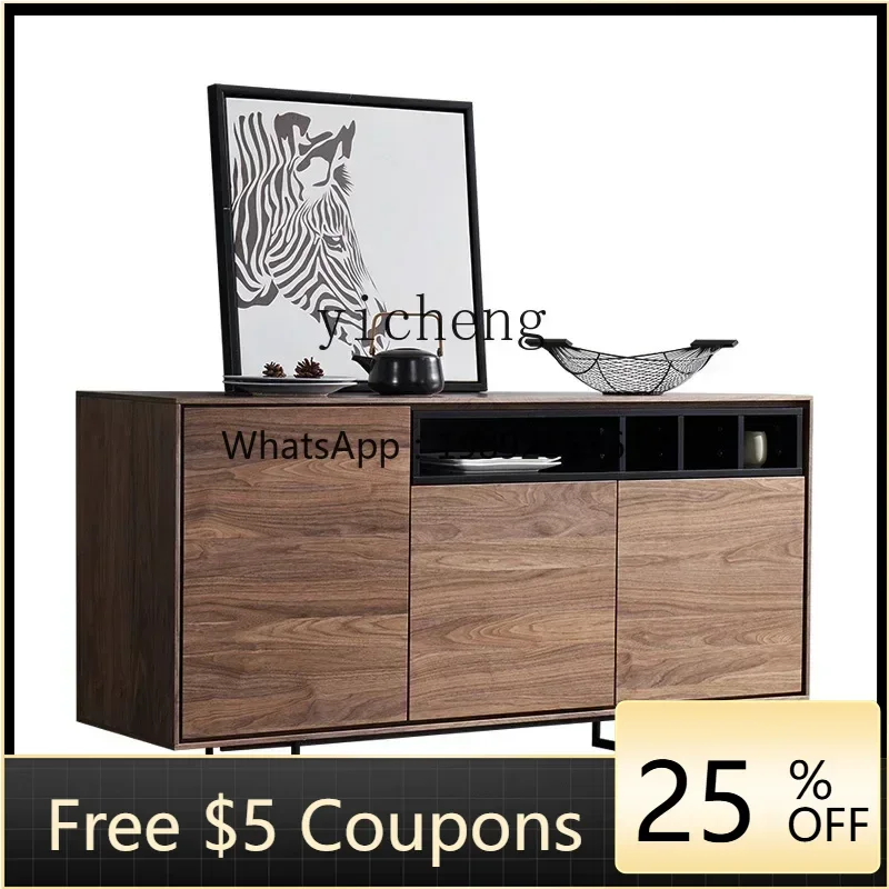 WW minimalist light luxury dining room cabinet simple modern locker living room tea decoration entrance cabinet