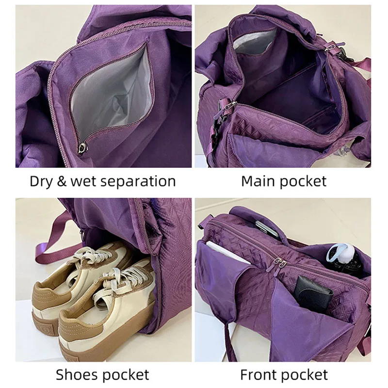 Bolsa impermeable deportiva para gimnasio, viaje y senderismo - imagen 4