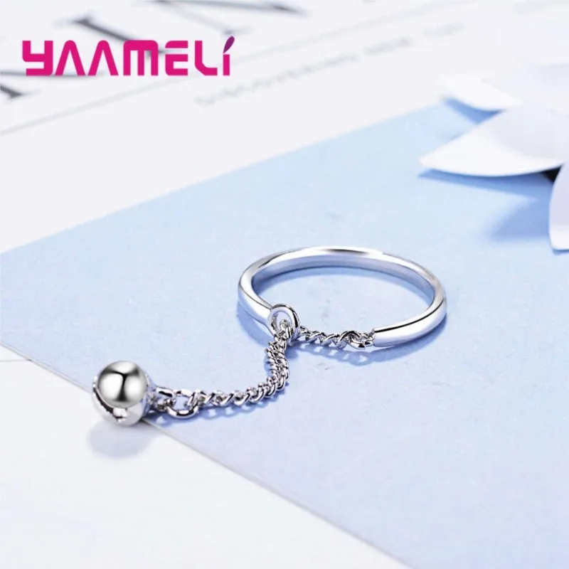 

Factory Cheap Price Simple Style Genuine 925 Sterling Silver Adjustable Finger Rings For Women Ladies Good Sale Jewelry