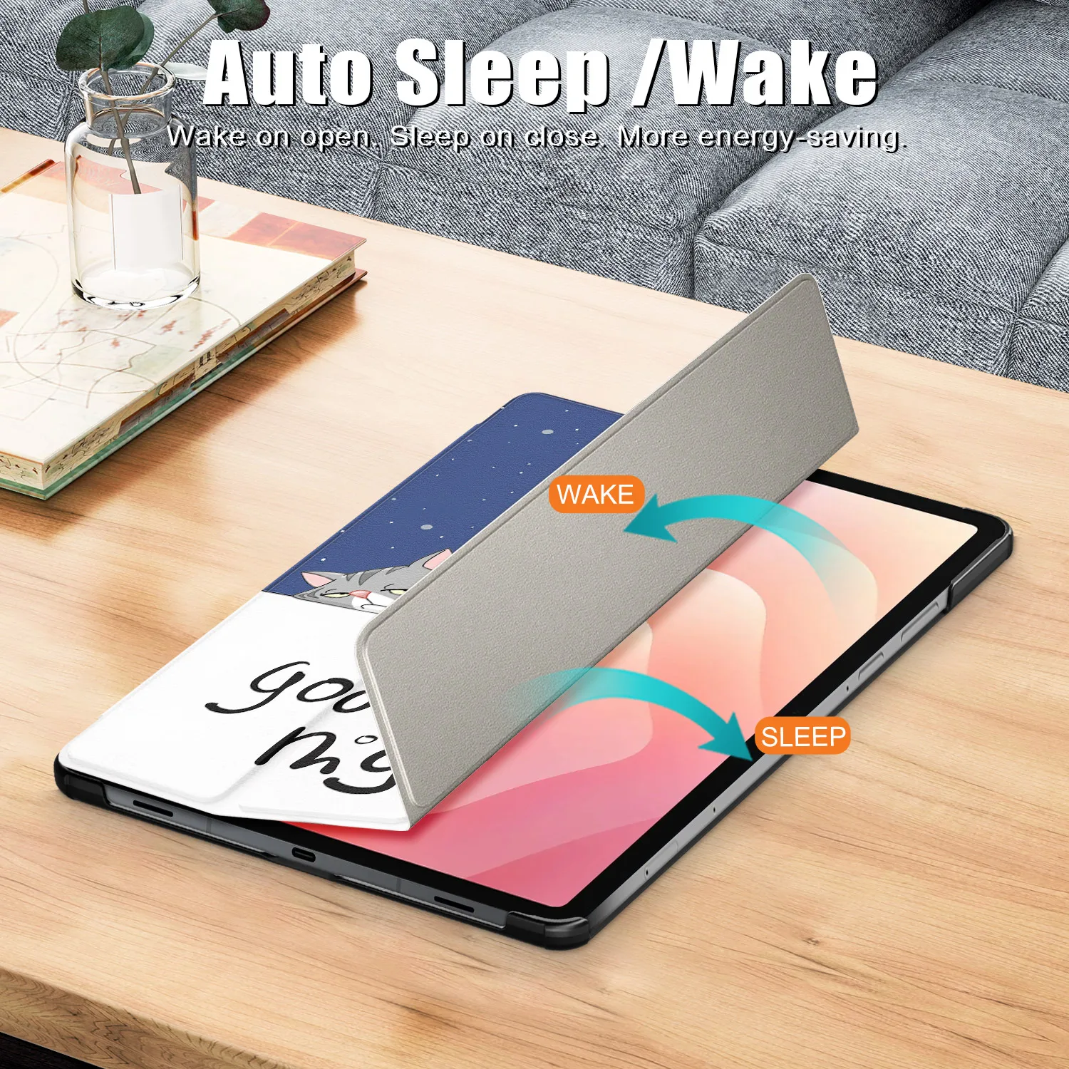 Per Samsung Tab S11 Custodia da 11 pollici 2025 Trifold Supporto magnetico in pelle Custodia rigida per Galaxy Tab S11 5G Custodia SM-X730/SM-X736