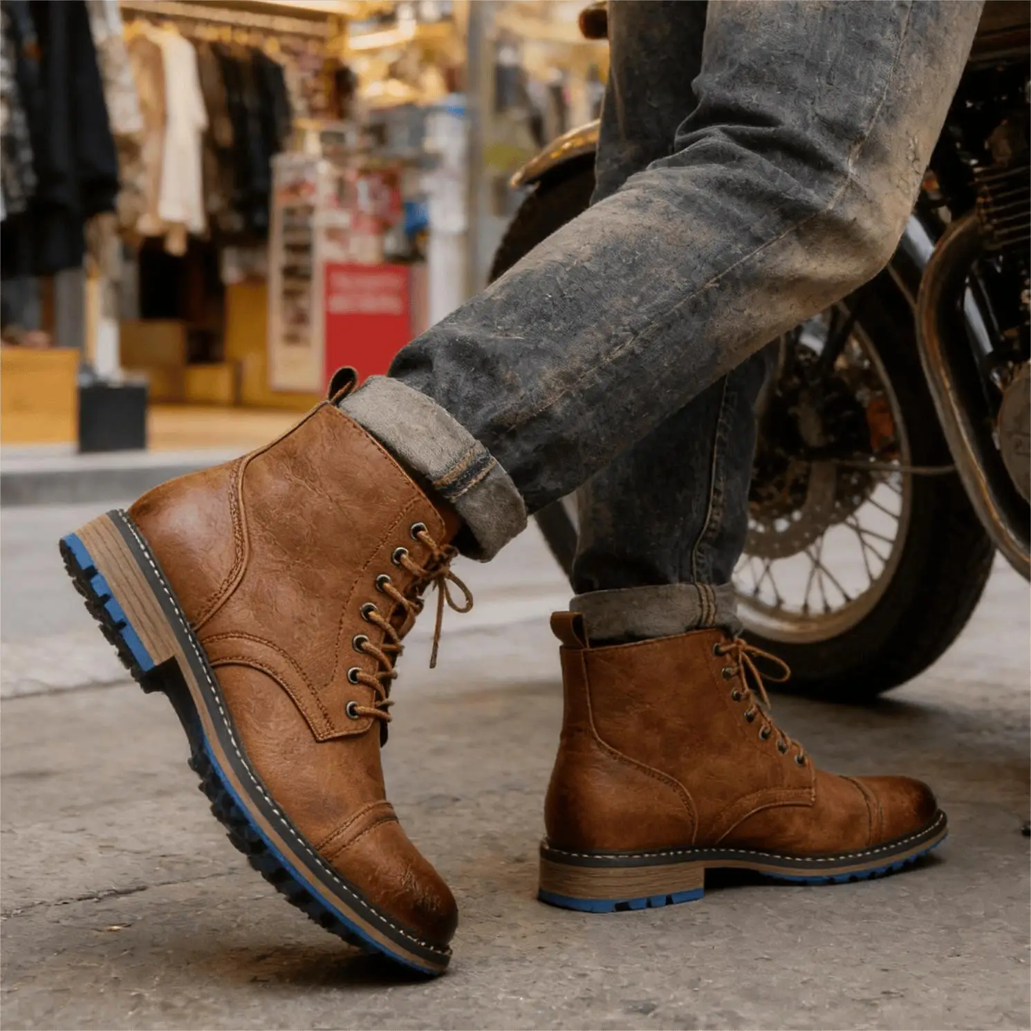 

Boots Men Casual Brand Comfortable 2026 Fashion Men Desert Boots