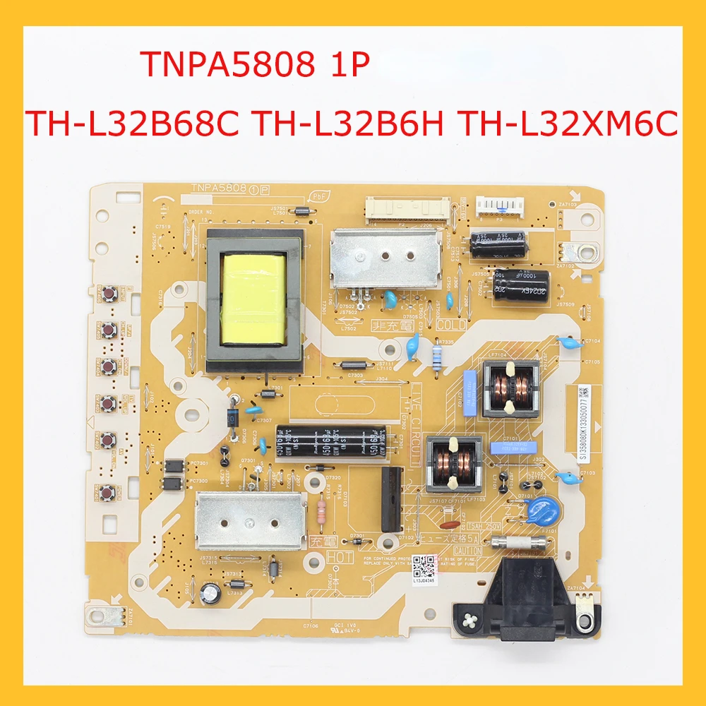 

TNPA5808 1P Power Supply Board for TV TNPA5808 1P TH-L32B68C TH-L32B6H TH-L32XM6C Original Board Power Supply Card