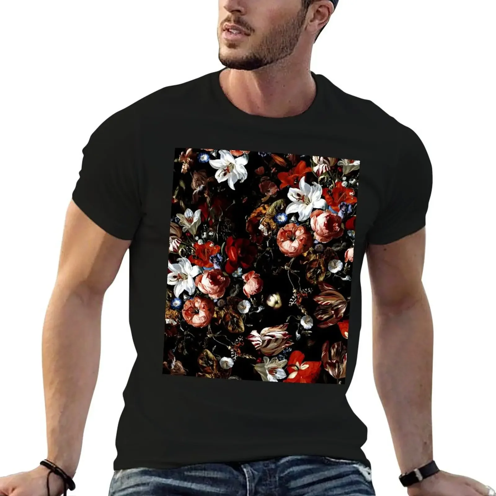 Night Garden XXXVIII T-Shirt anime anime figures T-shirts for men cotton