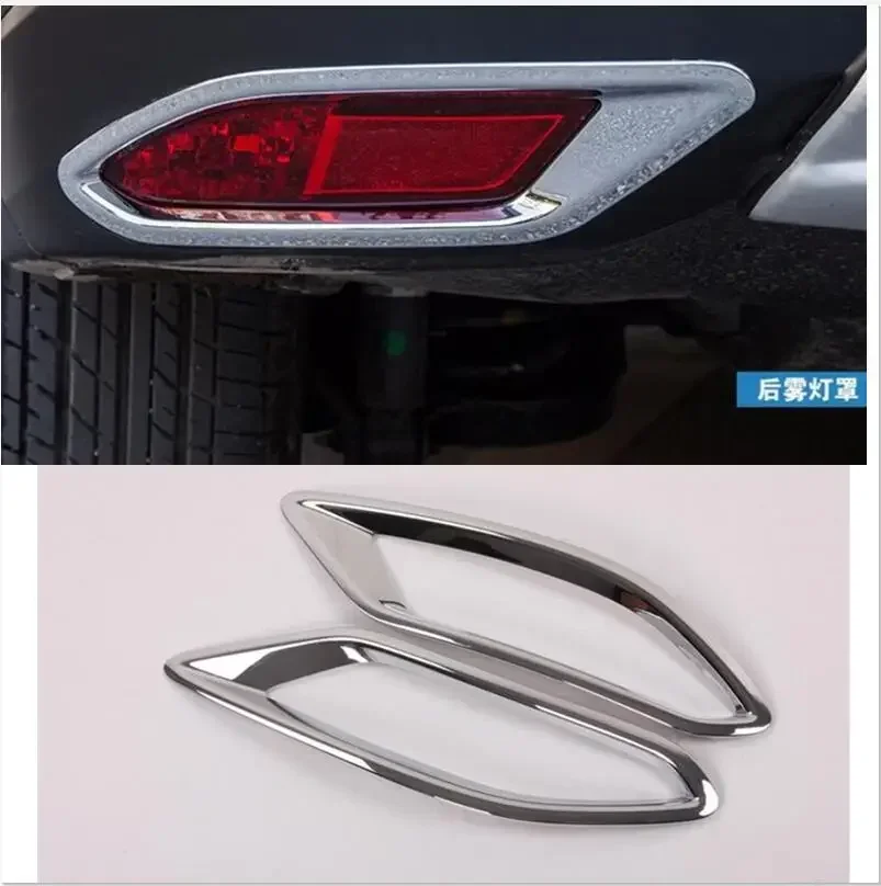 

ACCESSORIES CHROME REAR BUMPER FOG LIGHT COVER TRIM MOLDING LAMP GARNISH FOR HONDA VEZEL HRV HR-V 2014 2016 2017 2019