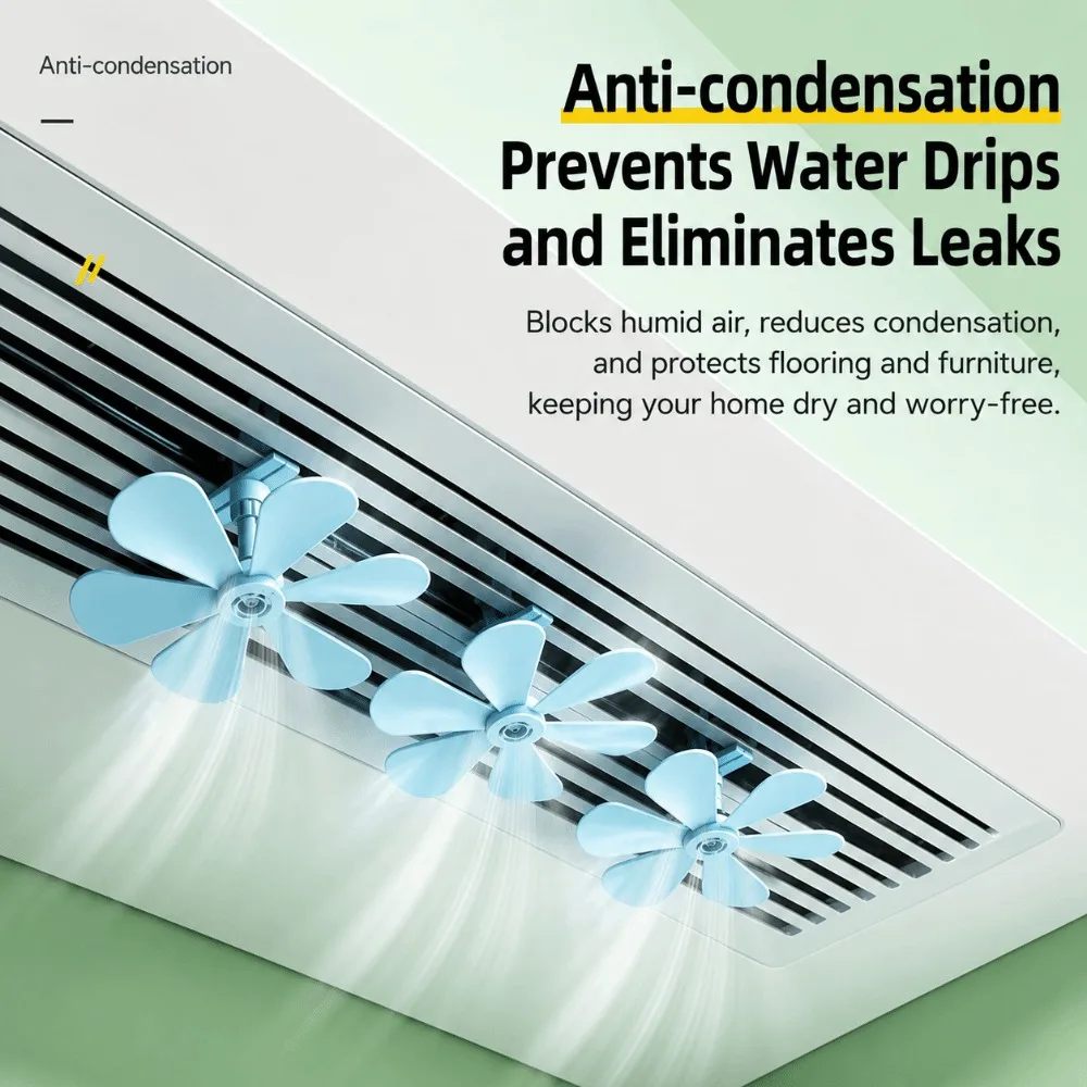 No Installation Needed Air Deflector Cool Wind Redirection Universal Fit Air Condition Baffle Energy Saving
