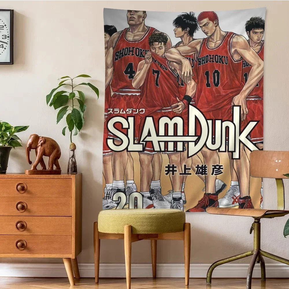 Anime SLAM DUNK Sakuragi DIY Wall Tapestry for Living Room Home Dorm Decor Wall Art Decor