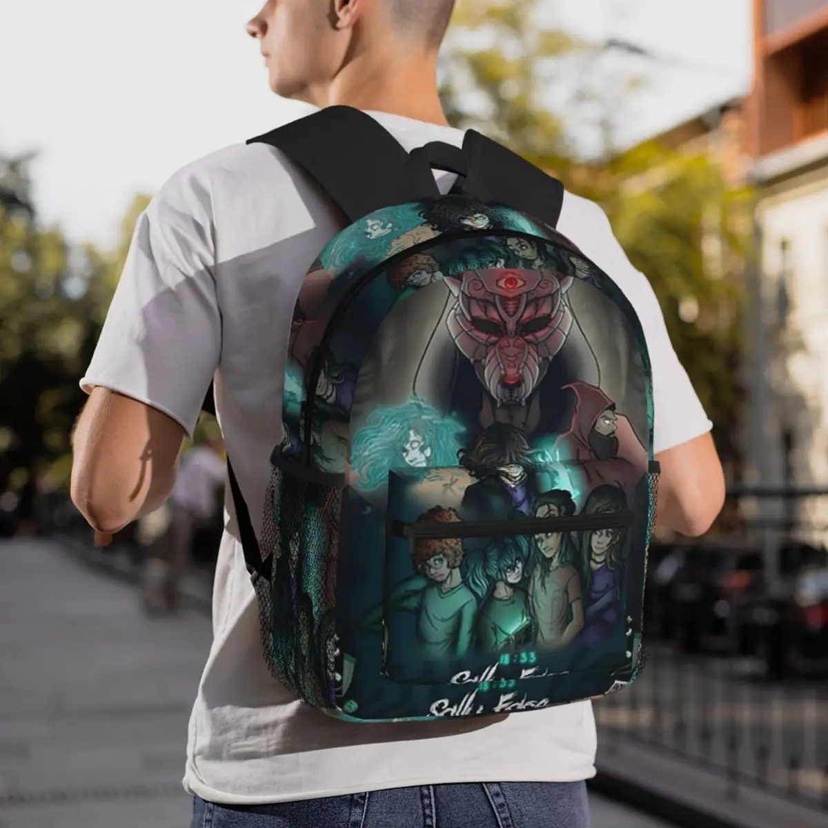 

Game Sally Face Backpack Daypack Large Capacity Kids BookBag School Bag Shoulder Bags for Men Women