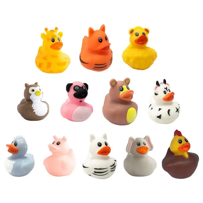 

Floating Duck Bath Toy Children's Cartoon Floating Duck Toy Funny And Cute Bathtub Water Toys For Bathtub Beach Shower Pool