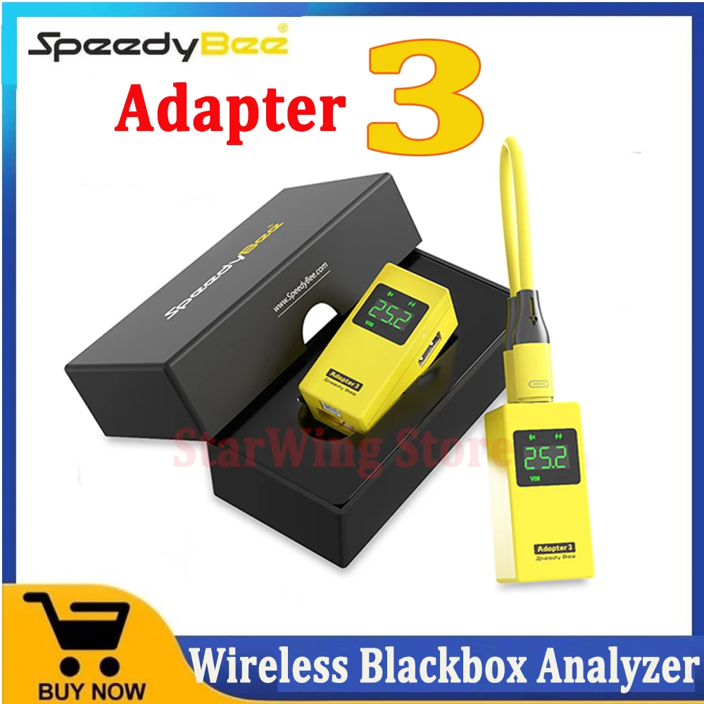 SpeedyBee Adapter 3 RunCam WIIFI Bluetooth Adapter3 Wireless Blackbox Analyzer and Firmware Flasher/Configurator iNav Betaflight