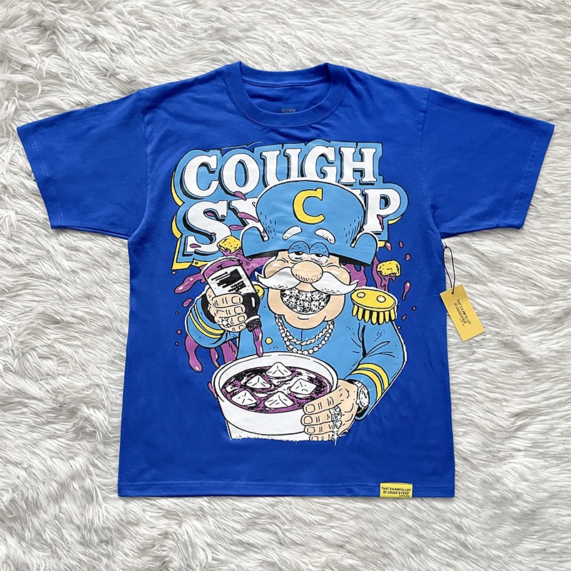 American High Street Short Sleeve T-Shirt Collection Breathable Pure Cotton Youth Fashion Printed Casual round Neck Top