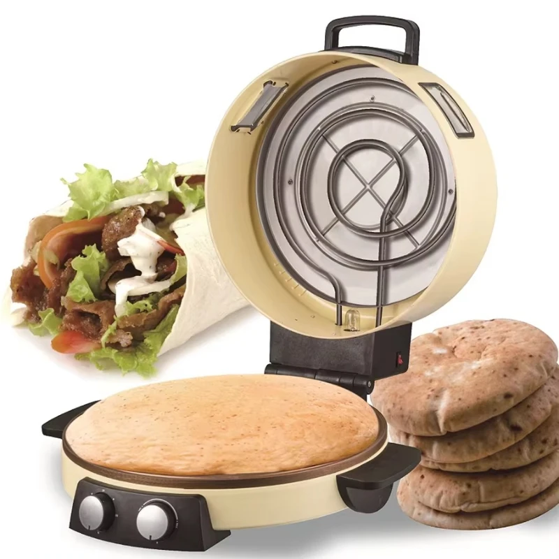 

Round diameter 12 inch steel bread maker household machine electric frying pan