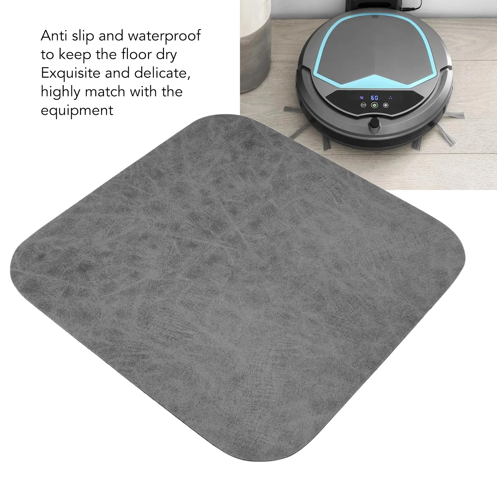 Universal Absorbent Mat For Robot Vacuum Cleaner Parts Antiskid Mat For Robot Vacuum Cleaner Sweeper Replacement Parts