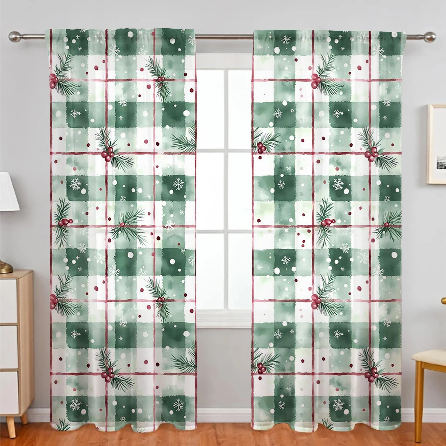 2 rideaux de Noël, motif à car - Curtain Rods avis et prix