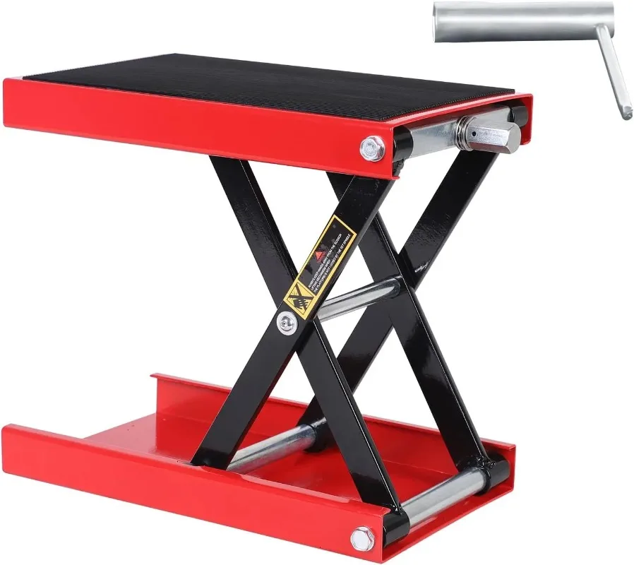 800-1500lbs Hydraulic Air Lift Table - Hot Sell Fixed Scissor Jack Motorcycle Car Jacks view 6