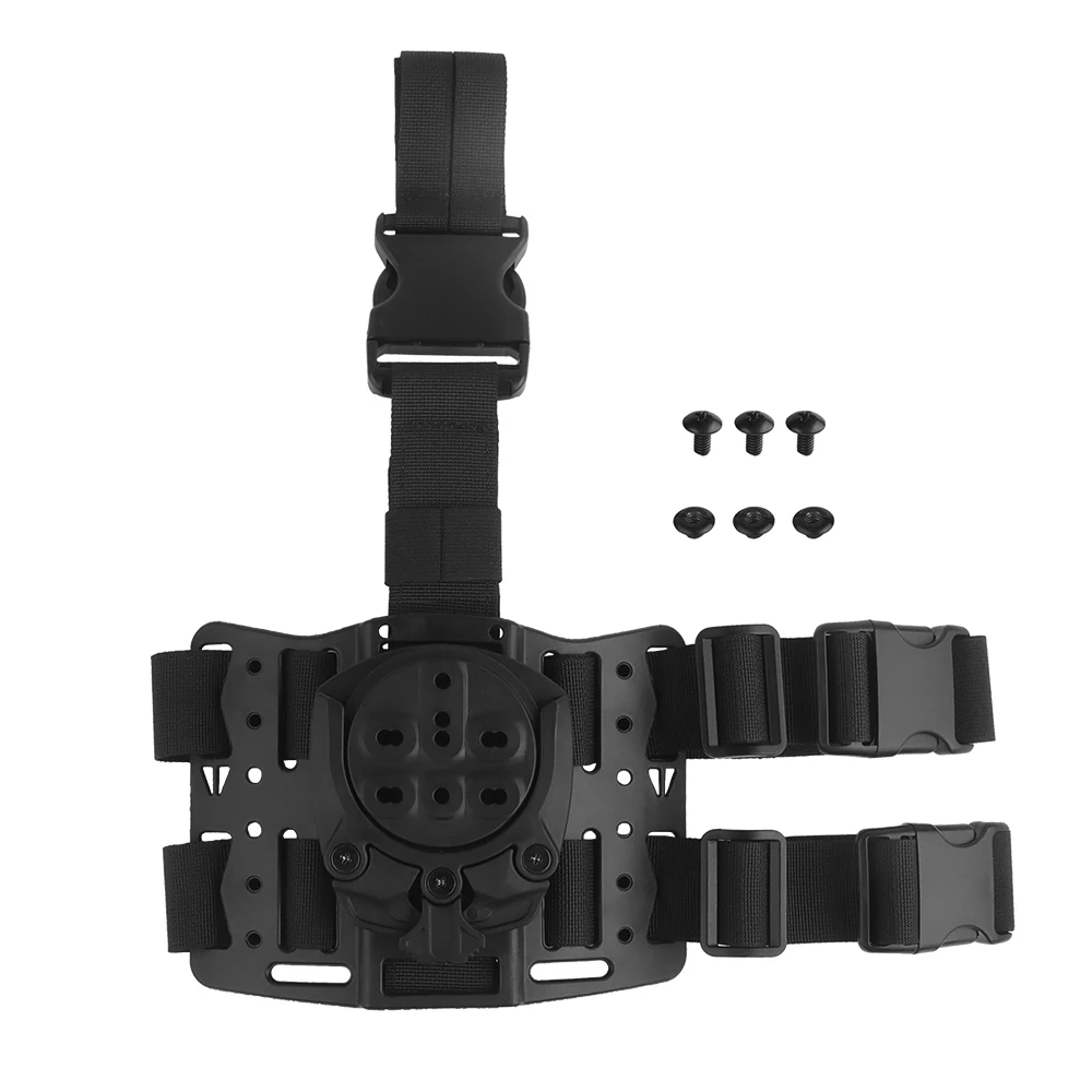

Thigh 360 Degree Base Adapter Holder Drop Leg Platform With Magic Tape Straps Rotation Adjustment Hunting Accessories