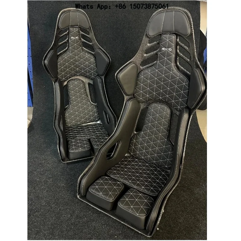 High Quality Race-Style Car Seat PVC for Recaro Colorful Racing Style with Frame Modified