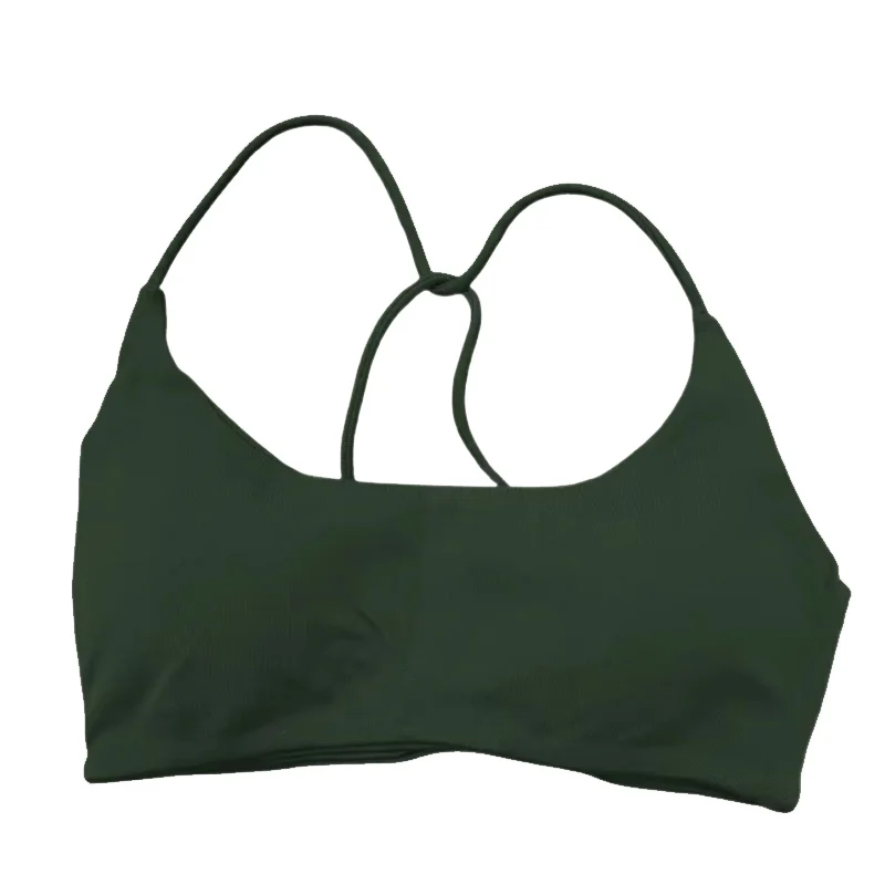 Seamless Fitness Twist Beautiful Back Ultra Nylon Bra Gym Top Workout Top Gym Wear Woman Gym Bra Sports Bra For Women