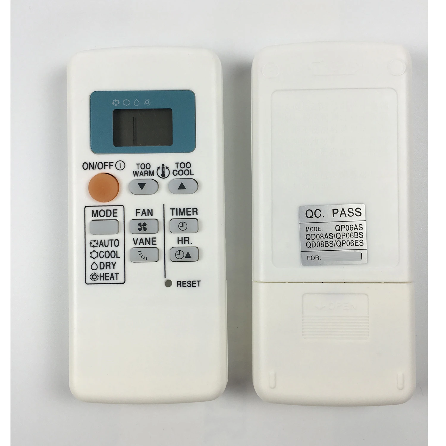 

Новый QP06AS для кондиционера Mitsubishi AC A/C Пульт дистанционного управления QP06BS QP06ES