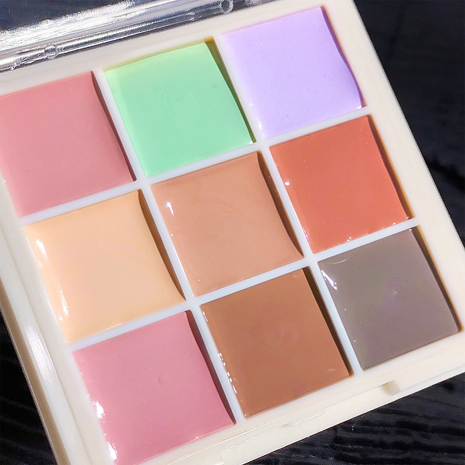 Nine-tone Concealer Spotty Acne Print Dark Eye Circles Tear Gap Brightening Skin Tone Lasts Forever