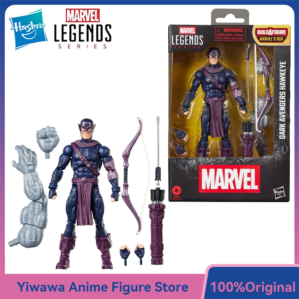 

Оригинальная новая коллекционная фигурка Hasbro Marvel Legends Series Dark Avengers Hawkeye, 6-дюймовая модель, игрушка