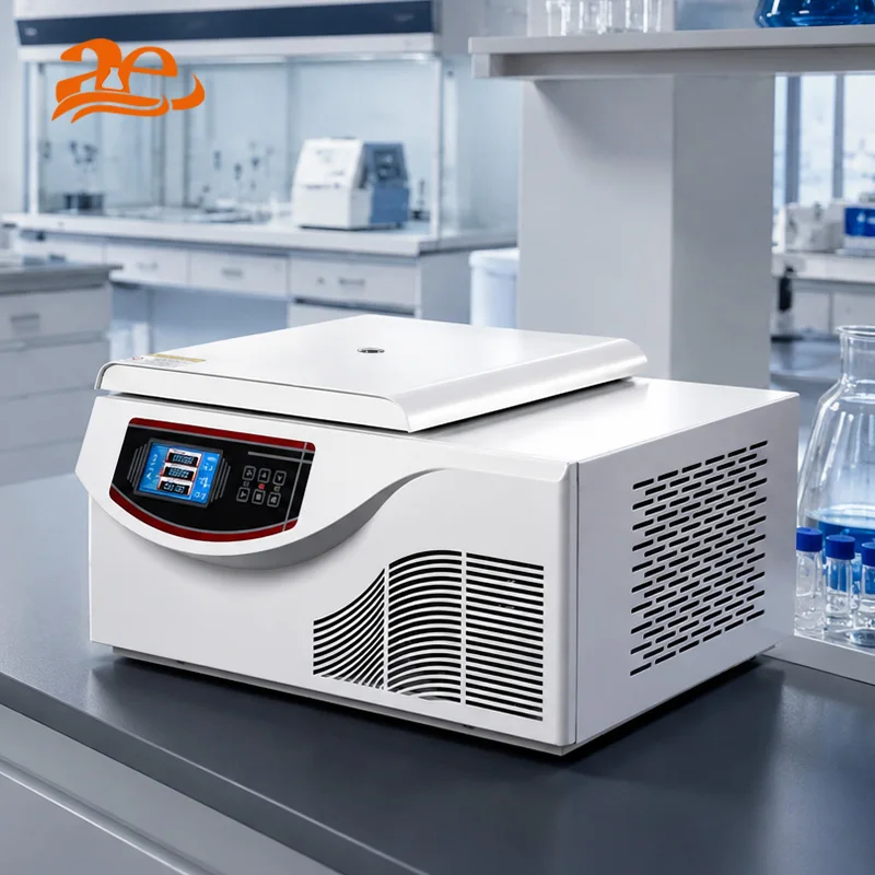 2026 ljc AELAB Laboratory Benchtop Low Speed Refrigerated Centrifuge TD4-CXC Model 5500rpm 5220xg 4x250ml LCD Touch Screen