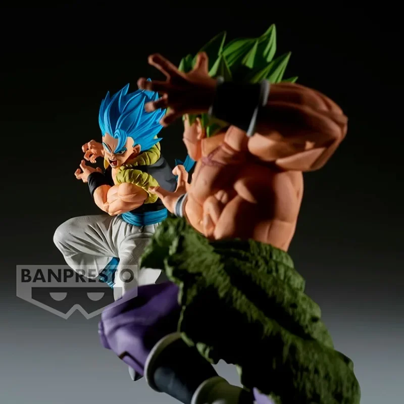 In Stock Bandai BANPRESTO Match Makers Dragon Ball Gogeta Broli Anime Action Figure Toy Gift Model Collection Hobby