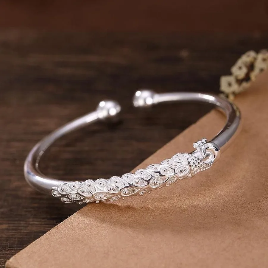 

Purely handmade - retro Phoenix bracelet.