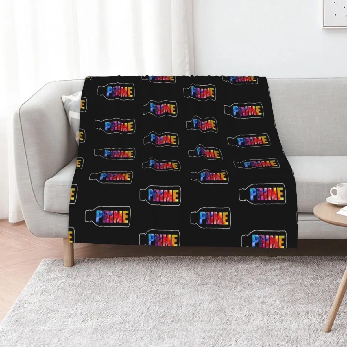 Prime hydration drink Throw Blanket Blankets For Bed Heavy Plaid on the sofa Furrys for babies Luxury Brand Blankets