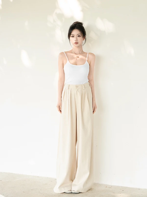 

SerioLudere Lazy Egg 88 Tight Race Silk Fiber Versatile Inner Wear Vest Base Layer irt for Women