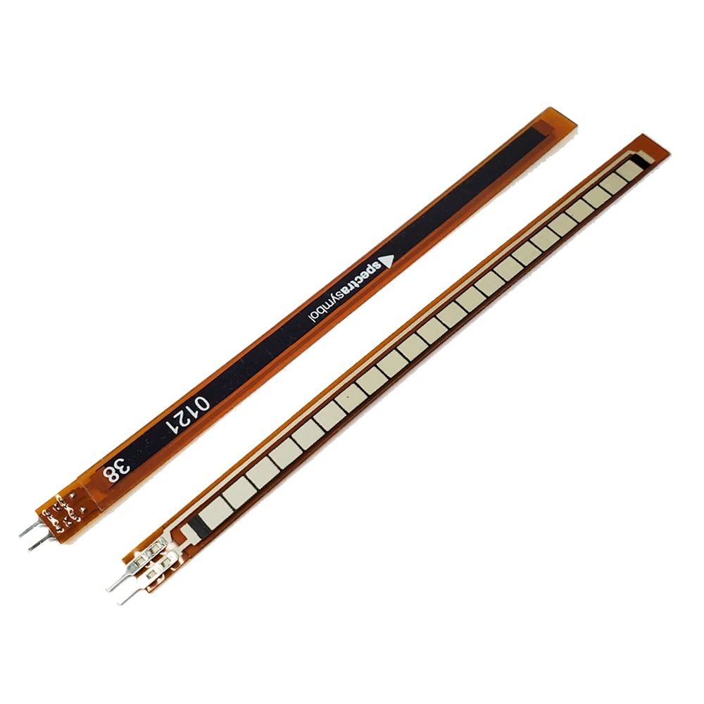 Flex Bending Sensor 2.2/4.5 Inch Resistor with 2-Pin Metal Foot 25/10kΩ for Arduino Electronics Flexible Sensor