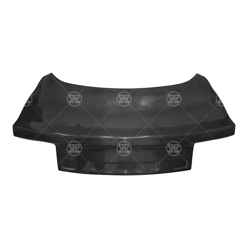 

For Ford Mustang 2015-2017 Carbon Fiber Rear Bumper Trunk Lid Tail Gate Spoiler Cover Part Diffuser Splitter Body Kit