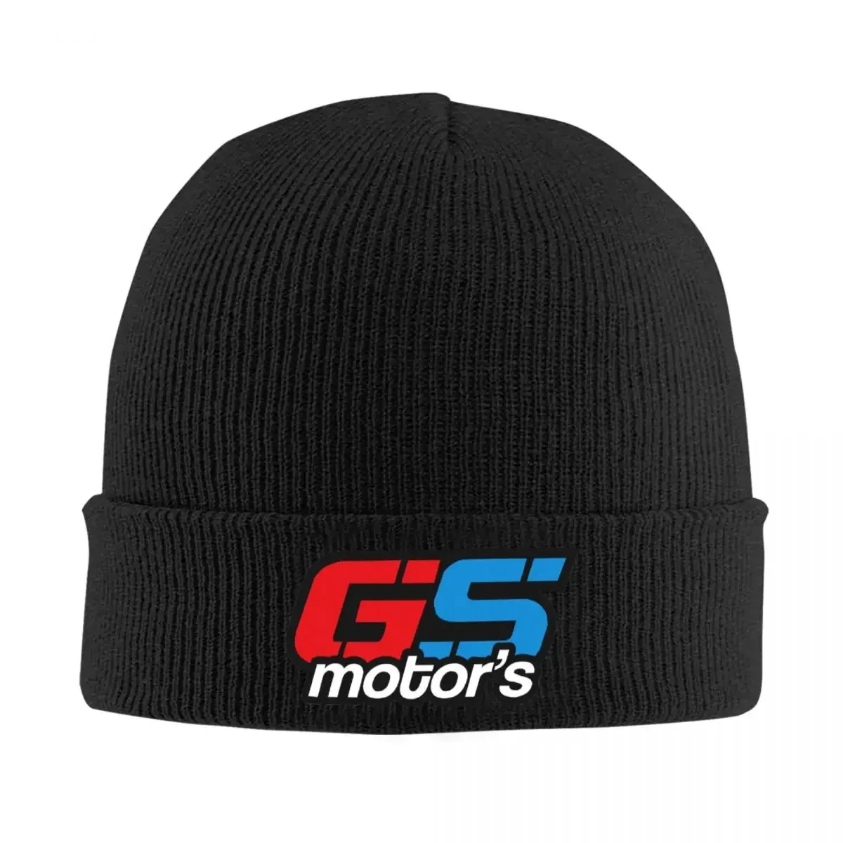 GS Motors Knitted Caps for Women Men Beanies Autumn Winter Hats R1200 Motorcycle Warm Melon Cap