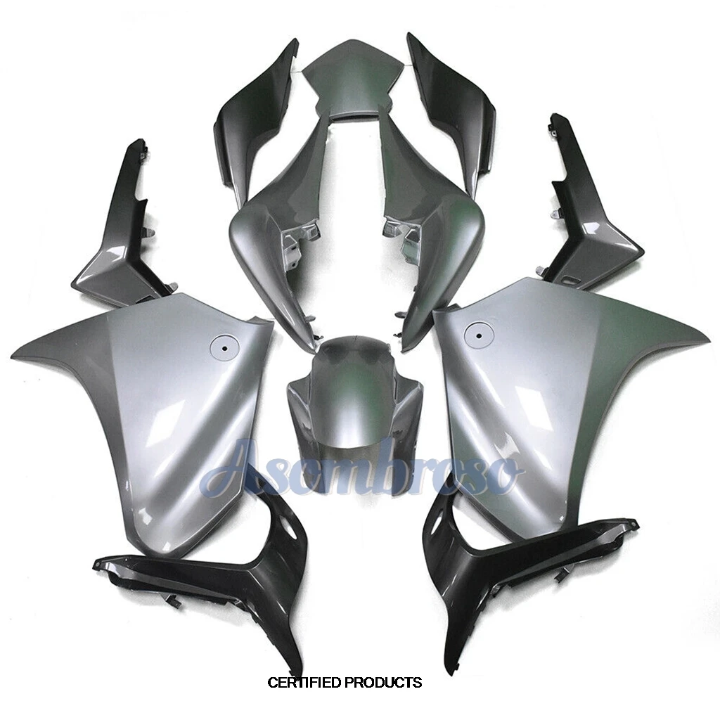 Brand New Bodywork set for VFR1200 2010 2011 2012 2013 Complete Fairing kit VFR 1200 Grey Motorcycle Plastic Shell Fairings